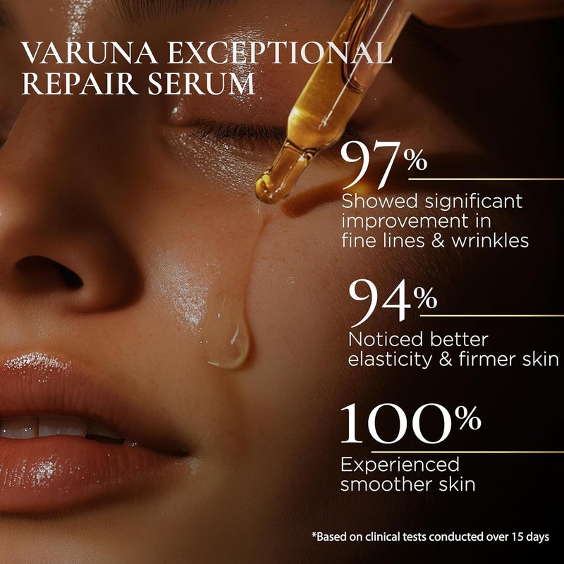 Forest Essentials ثنائي سيروم الوجه المضاد للشيخوخة عالي الأداء ليلاً ونهاراً | بشرة ممتلئة ومُرطبة وأكثر نعومة | تكنولوجيا نانوية مبتكرة وتركيبات أعشاب مخمرة | نتائج مثبتة سريرياً - Image 4