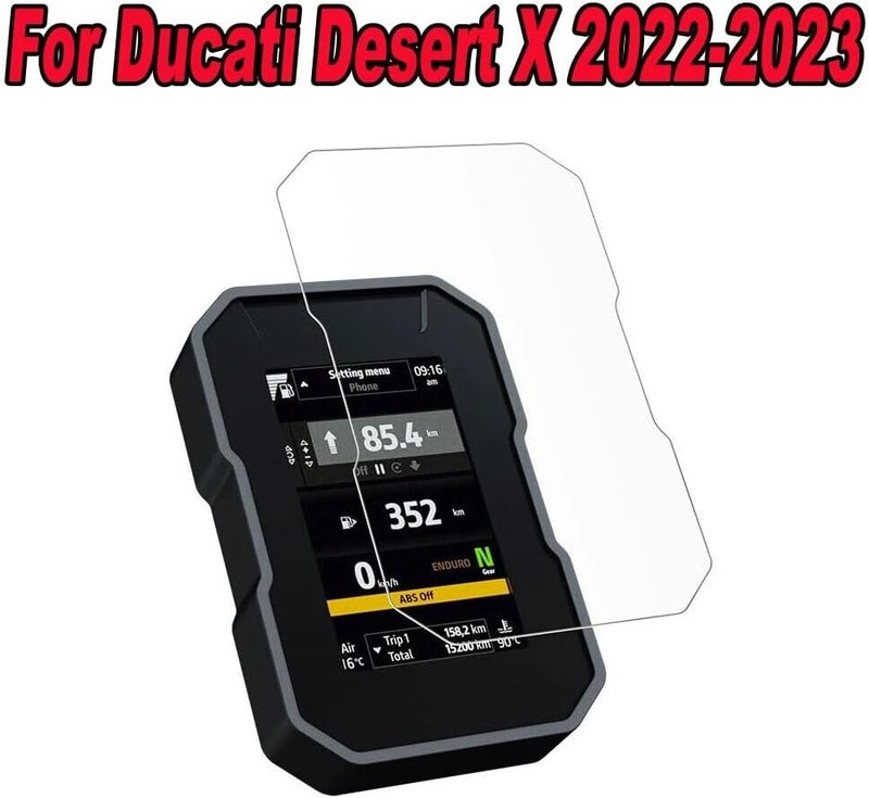 demulax Ducati Desert X Dashboard Protection Film - Image 3