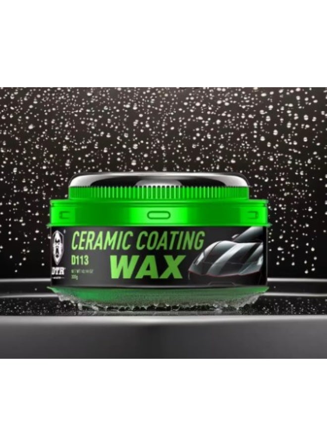 DTR | Ceramic Coating Wax By CGS| D113 | 300g – High Gloss Shine & Long-Lasting Paint Protection