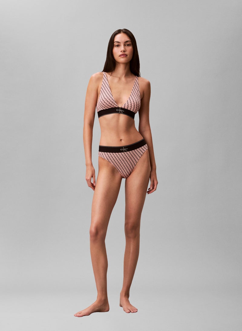 CALVIN KLEIN Logo Waistband High Rise Briefs - Image 1