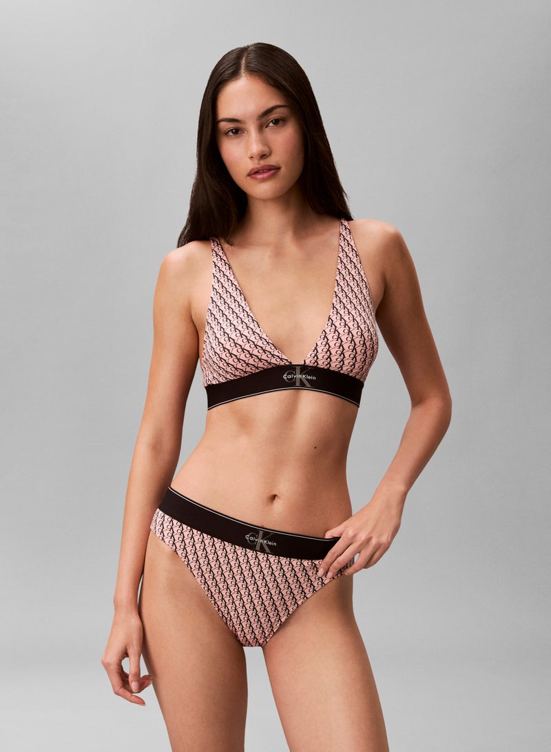 CALVIN KLEIN Logo Waistband High Rise Briefs - Image 3