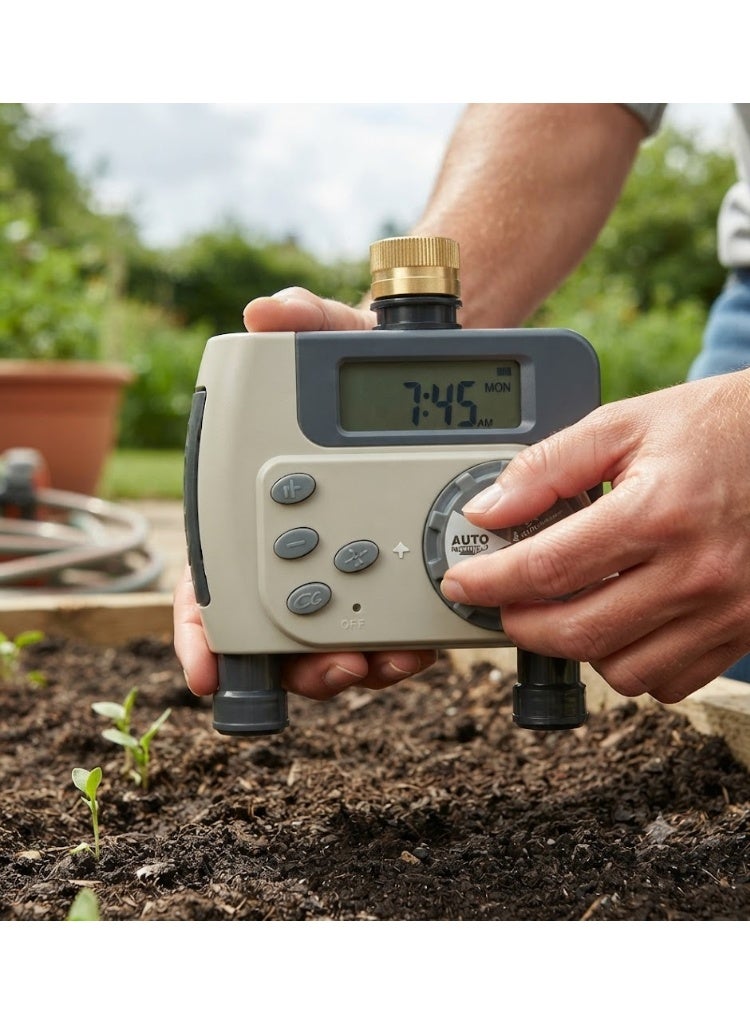 Orbit 94148 'Buddy II' Two-Port Digital Tap Timer - Image 3