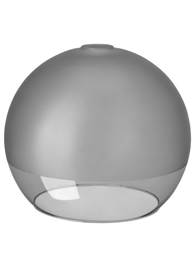 Green Tiger Pendant lamp shade, frosted glass/grey, 30 cm  - Image 1