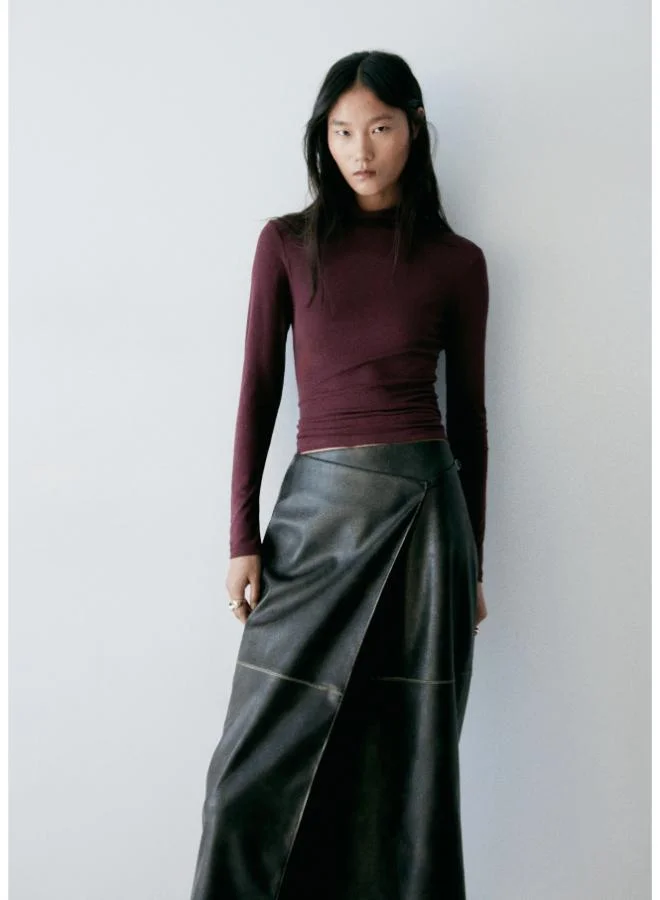 Mango Turtleneck T-Shirt