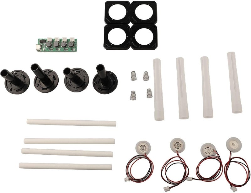 DIY Humidifier Module Kit 1 with Mist Maker Driver Circuit Board and Four Atomizer Heads - Image 1
