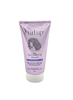 Curl Up Curl Defining Cream All In One Leave In Conditioner Moisturizes Enhances l Curl Definition & Provides Medium Hold to Dry Frizzy Wavy & Curly Hair 150g  - Image 2