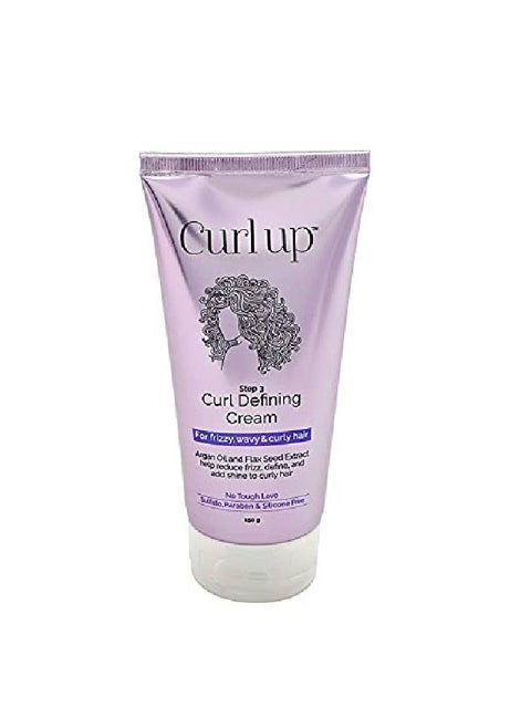 Curl Defining Cream All In One Leave In Conditioner Moisturizes Enhances l Curl Definition & Provides Medium Hold to Dry Frizzy Wavy & Curly Hair 150g