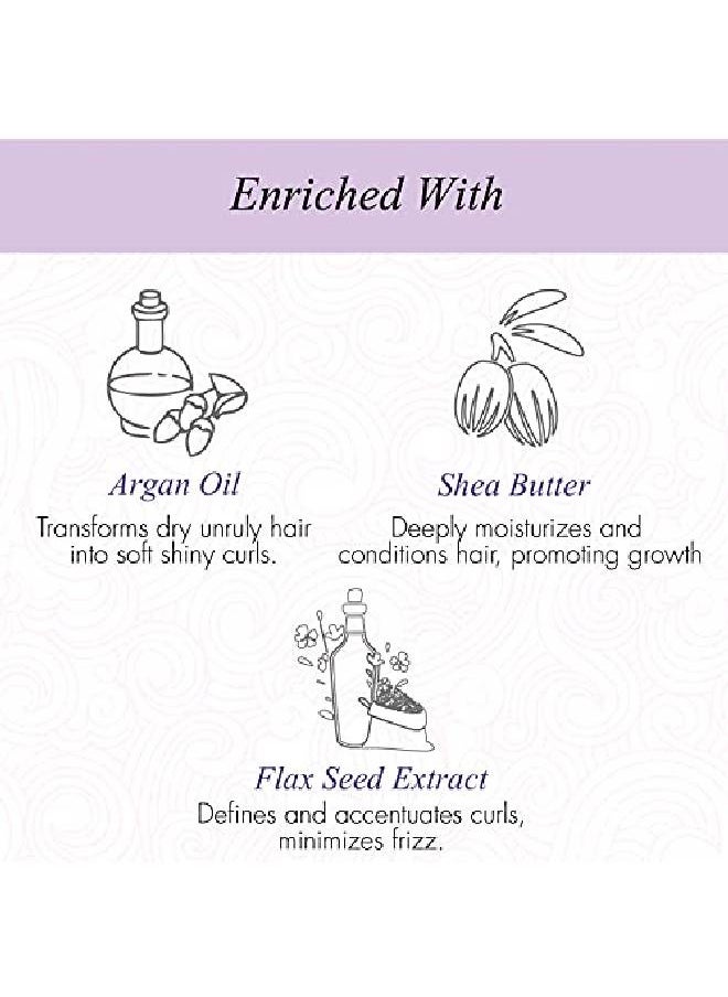 Curl Up Curl Defining Cream All In One Leave In Conditioner Moisturizes Enhances l Curl Definition & Provides Medium Hold to Dry Frizzy Wavy & Curly Hair 150g  - Image 4