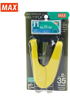 Max Vaimo 11 HD-11FLK Stapler and Staple Yellow  - Image 2