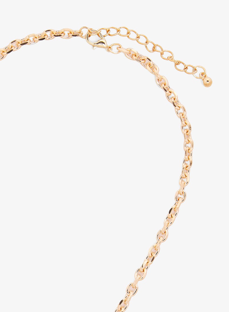 Ginger Gold Necklace With Charms - Image 3