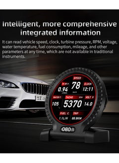 جولف لينك GULFLINK يعرض شاشة HUD عداد سرعة السيارة F9.0  - Image 4