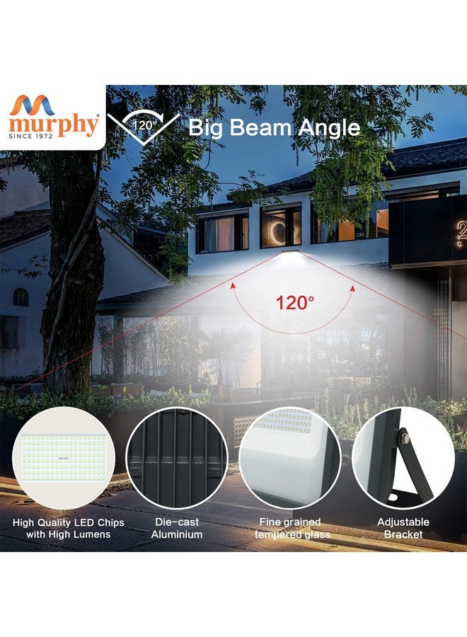 Murphy LED 150W LED Flood Light, IP-65 Outdoor Light Pack of 1 (Cool White, BIS Approved) - Image 2