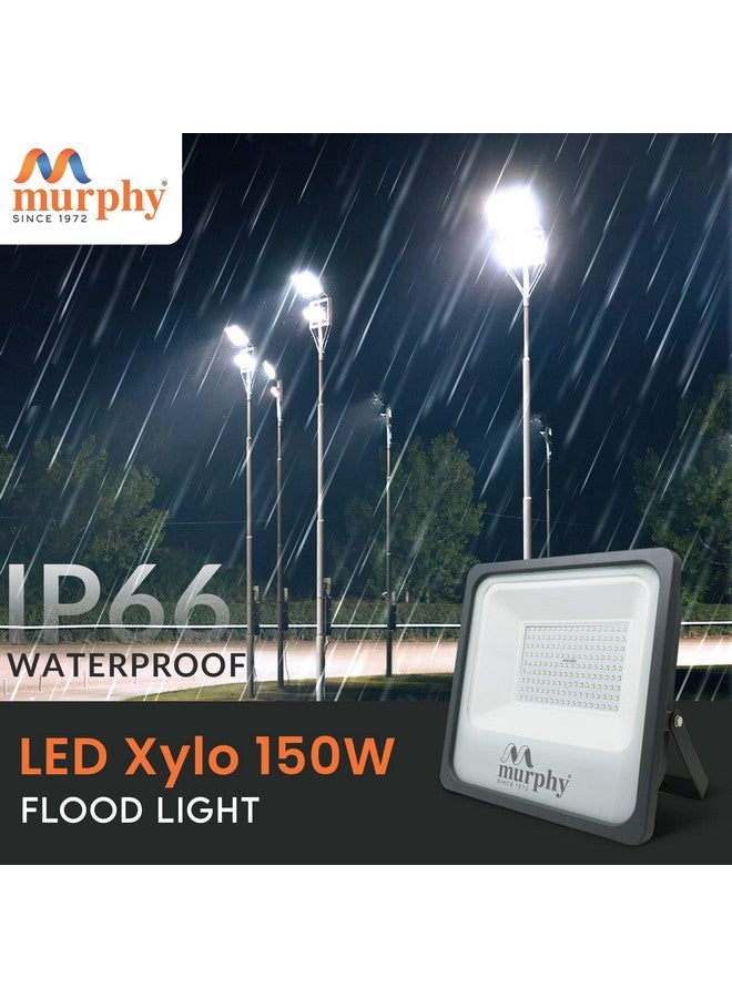 Murphy LED 150W LED Flood Light, IP-65 Outdoor Light Pack of 1 (Cool White, BIS Approved) - Image 3