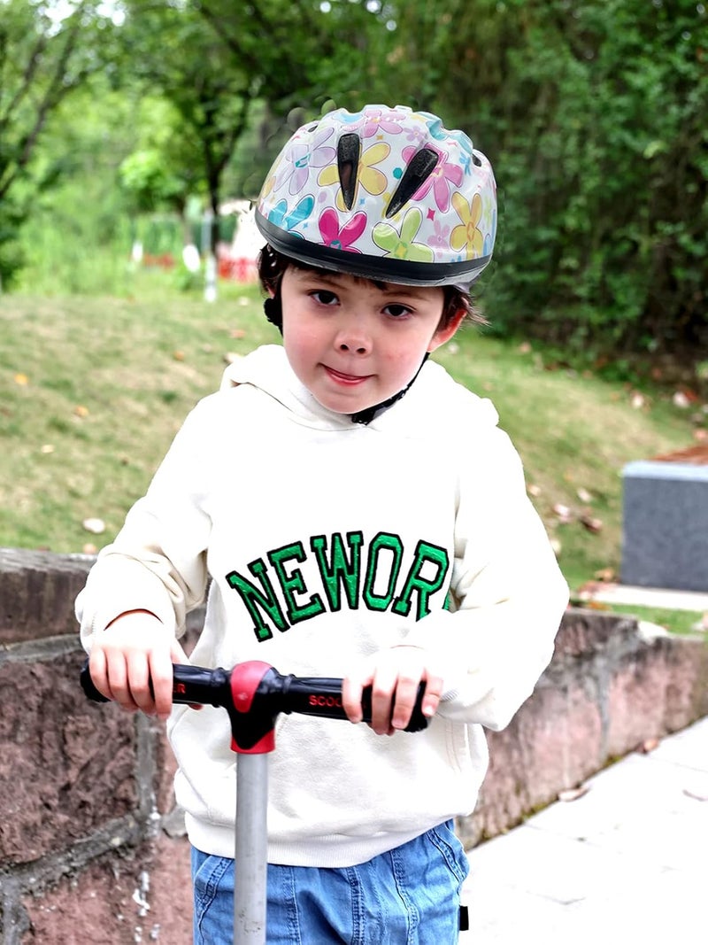 BeBeFun Girl Helmet for Bike,Kids Bike Pink Helmet for Girls Approximately Ages 3-10 Years Adjuastable and Multi-Sport, from Toddler to Kids CPSC Certicated - Image 3