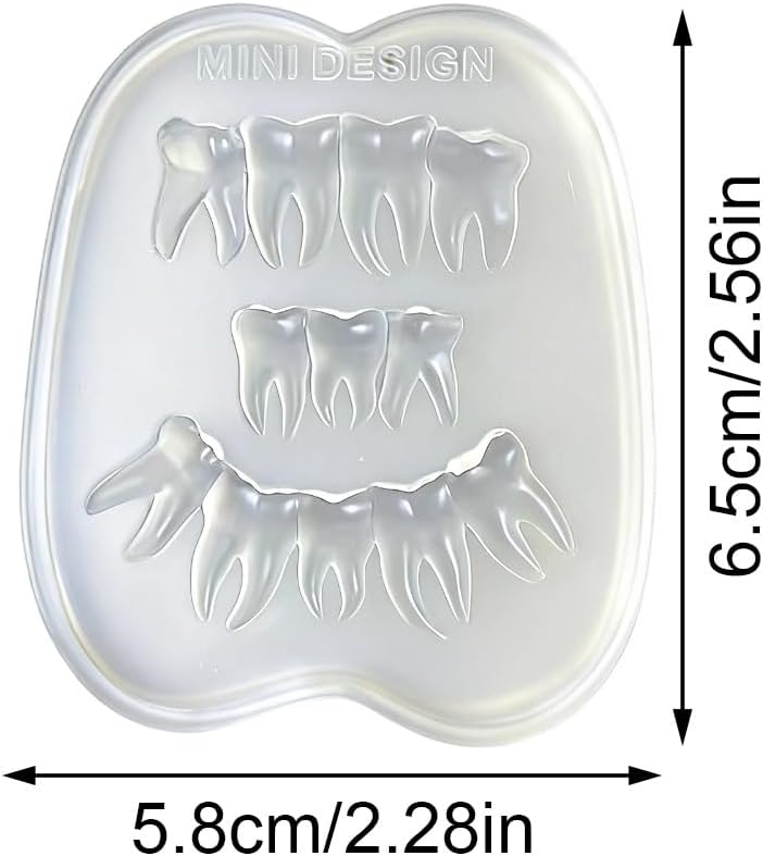 Flexible Silicone Teeth for Dentals Accessories Crafting Featuring Heat Resistance and Easy - Image 4