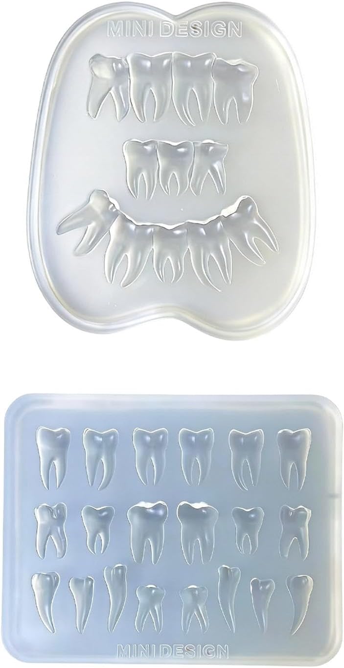 Flexible Silicone Teeth for Dentals Accessories Crafting Featuring Heat Resistance and Easy - Image 3