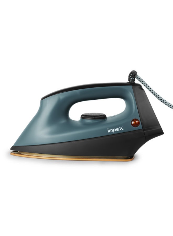 Impex Heavy Duty Dry Iron With Non-Stick Ceramic Sole Plate 1200W Power Long Life Thermostat Overheat Protection 1200 W IB 191 Multicolour - Image 2