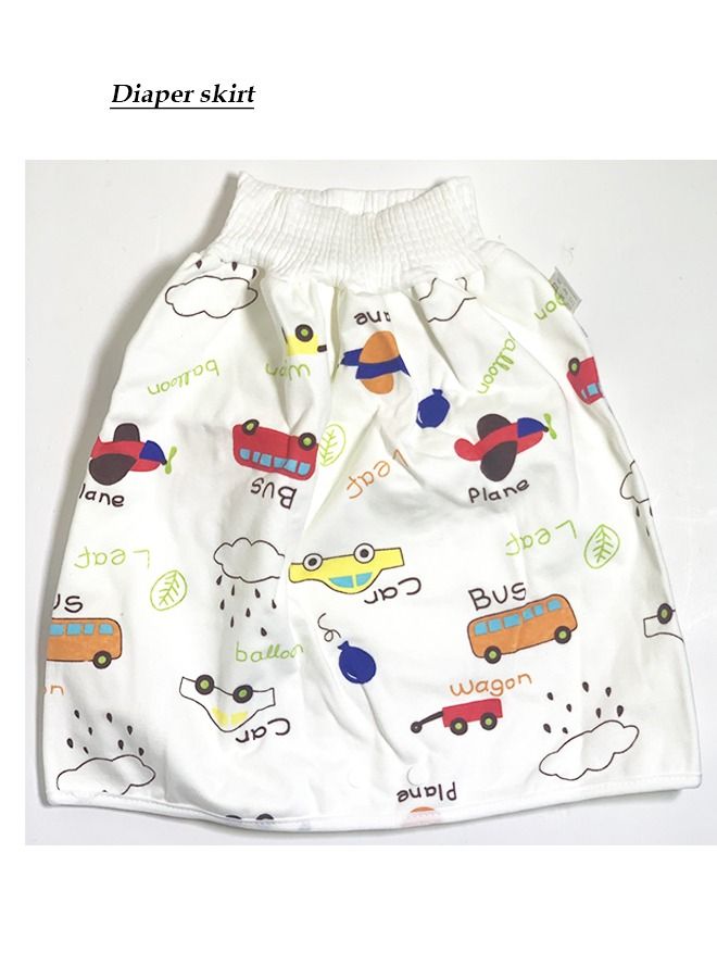 ياميم تنورة حفاضات مقاومة للماء قابلة للغسل لتدريب الأطفال الصغار - Image 1