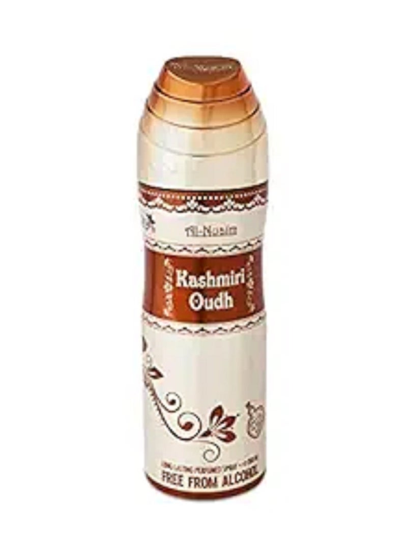 أل نواعم مزيل العرق عود كشميري خالي من الكحول من النعيم للرجال والنساء - 200 مل | بخاخ للجسم يدوم طويلاً - Image 1