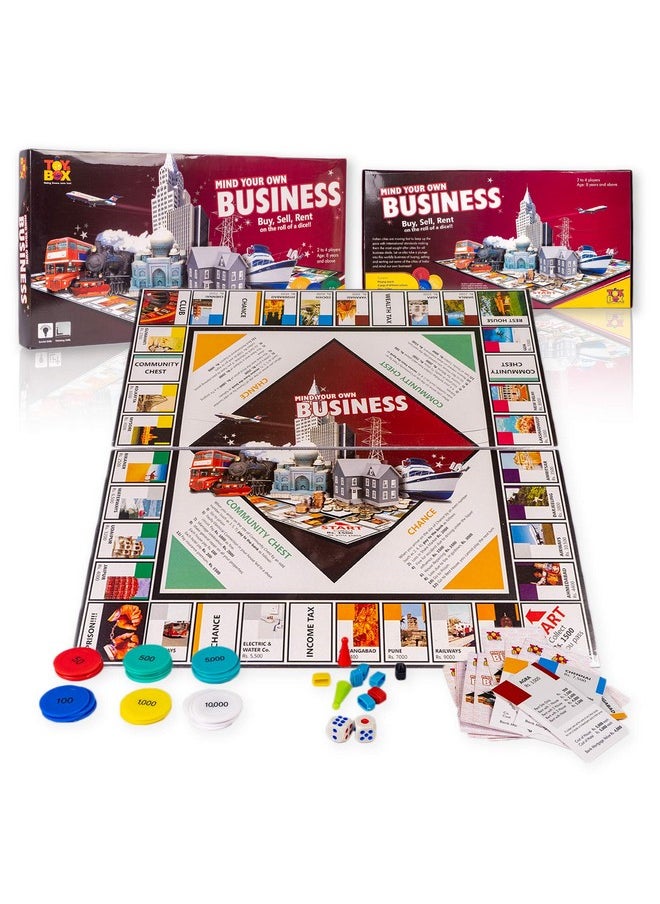 TOYZTREND - Toysbox Mind Your Own Business (Coin - Big), Multi Color, Big Kid - Image 1