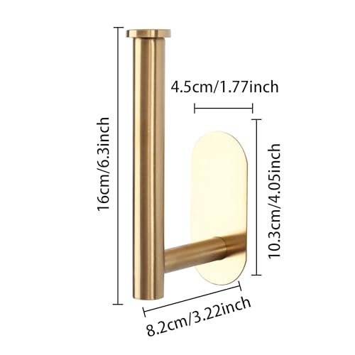 Groleca Adhesive Curtain Holdbacks - 4 Pack No Drill Tie Backs Hooks for Drapes, Damage-Free Wall Mounted Curtain Holders with Strong Adhesive (4, Gold) - Image 4