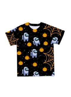 European And American Men's T-shirt 3 DALong Us Cartoon Print Top Casual Pullover Short Sleeve-Color:OFS-K0021-Dimensions:XL
