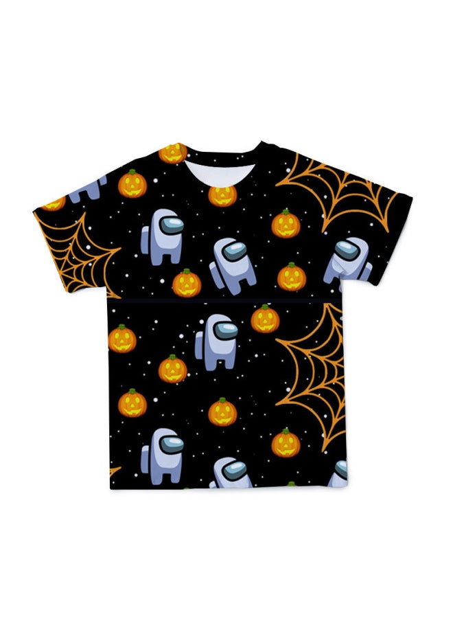 null - European And American Men's T-shirt 3 DALong Us Cartoon Print Top Casual Pullover Short Sleeve-Color:OFS-K0021-Dimensions:XL - Image 1
