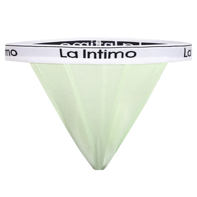 La Intimo Snazzy Soft Wear Thong
