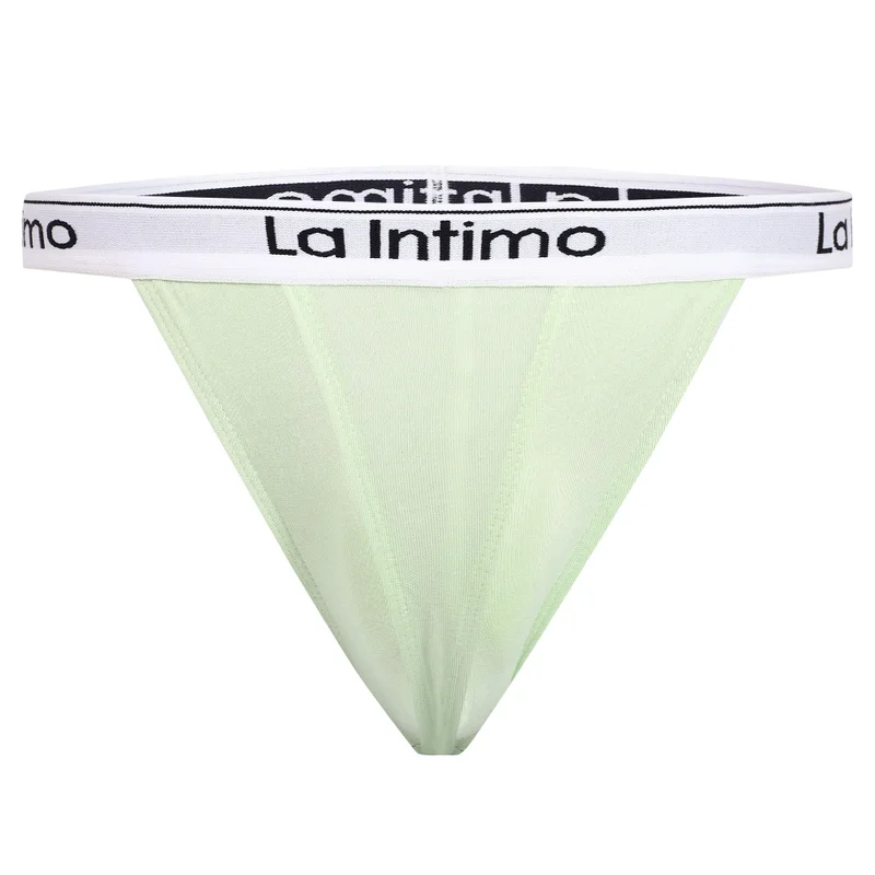La Intimo Snazzy Soft Wear Thong