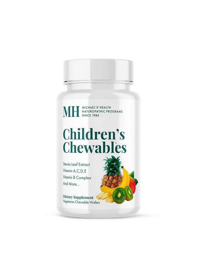 MICHAEL'S Health Naturopathic Programs Children’s Chewables - 120 Vegetarian Wafers - Fruit Punch Flavor - Multivitamin & Mineral Supplement - Kosher - 60 to 120 Servings - Image 1