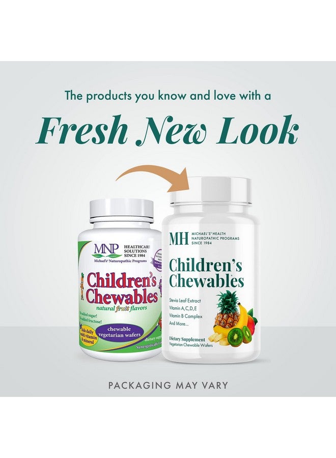 MICHAEL'S Health Naturopathic Programs Children’s Chewables - 120 Vegetarian Wafers - Fruit Punch Flavor - Multivitamin & Mineral Supplement - Kosher - 60 to 120 Servings - Image 3