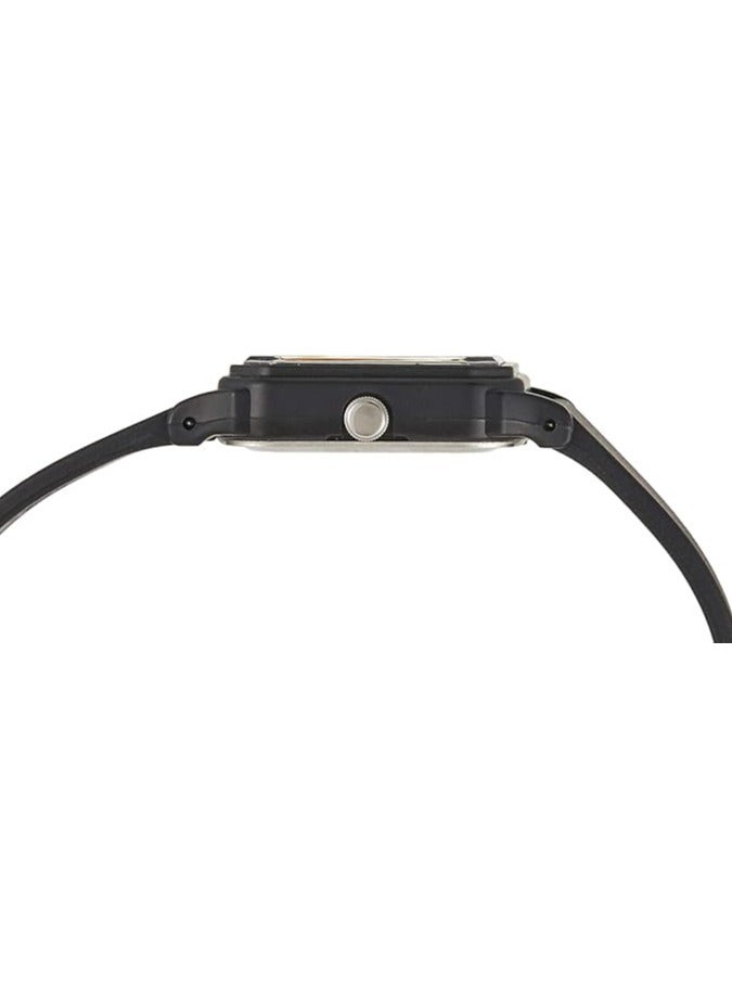 كاسيو ساعة كاسيو النسائية - LQ-142E-2ADF مينا زرقاء، سوار أسود - Image 3