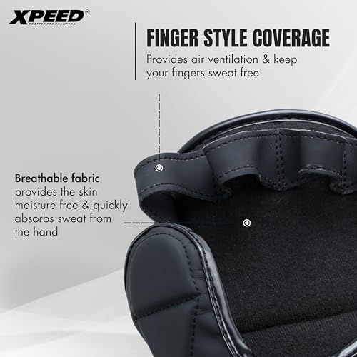 Xpeed Premium Matt PU Sparring MMA Gloves || Soft and Comfortable || Mixed Martial Arts Gloves (Pair of 1) (S/M) - Image 4