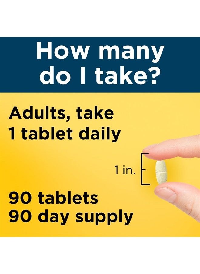 Nature Made - Multivitamin For Him with No Iron, Men's Daily Nutritional Support, 90 Tablets, 90 Day Supply - Image 1