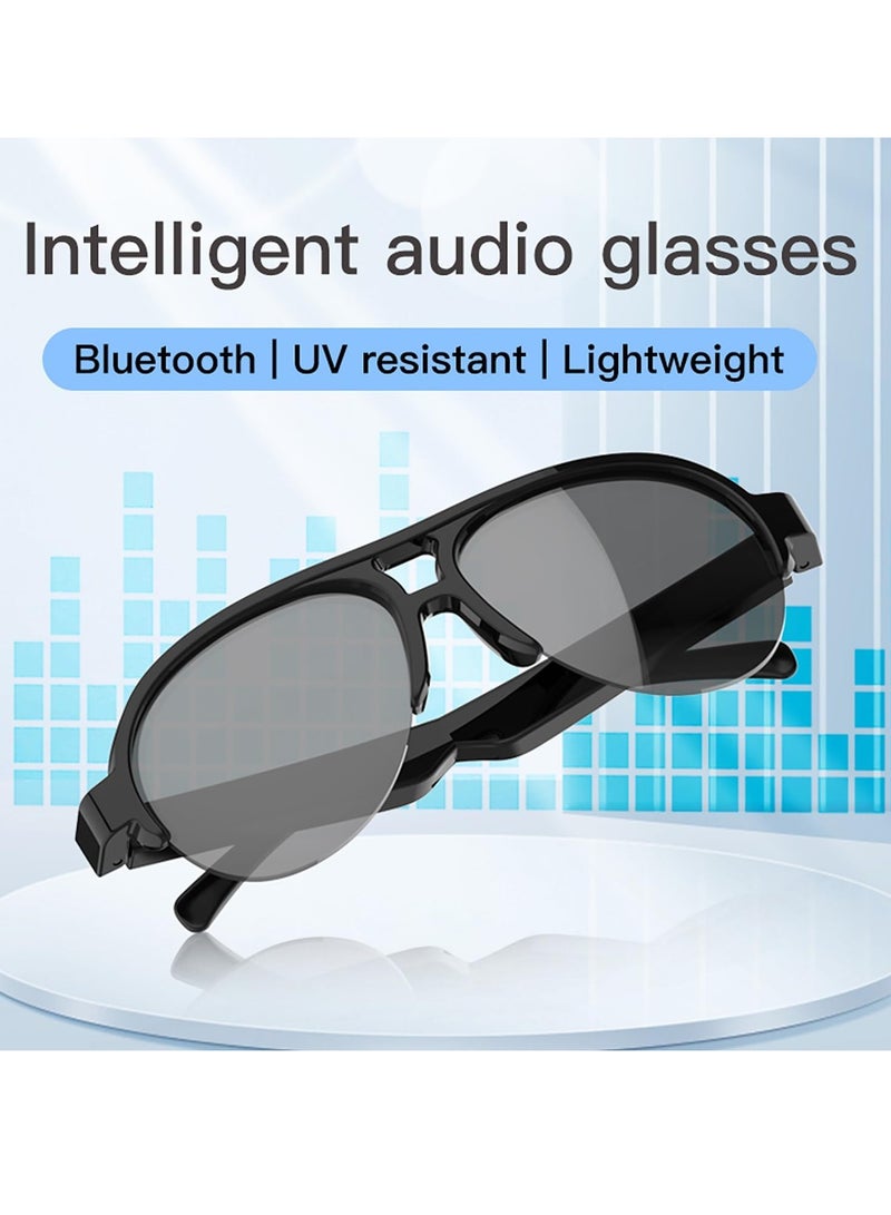 ميجوفاست نظارات شمسية بلوتوث، نظارات ذكية للجنسين نظارات شمسية بلوتوث 5.3 نظارات صوتية وIP4 مقاومة للماء للرياضات الخارجية وحماية من الأشعة فوق البنفسجية والتحكم باللمس - Image 2