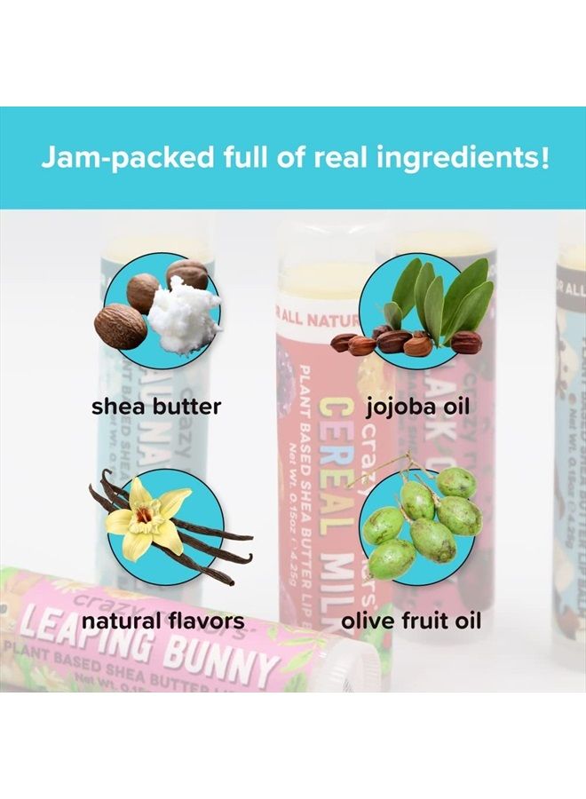 crazy rumors Banana Split Lip Balm. 100% Natural, Vegan, Plant-Based, Made in USA (1-Pack) - Image 4