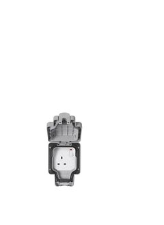 MK Masterseal Plus K56486GRY 13 amp 1-Gang Switched Socket