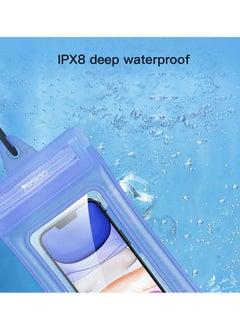 Yesido Yesido WB11 High Quality Beach IPX8 20M Waterproof Mobile Phone Bag Cover Waterproof Phone Pouch - Violet  - Image 2