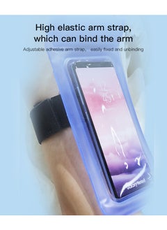 Yesido Yesido WB11 High Quality Beach IPX8 20M Waterproof Mobile Phone Bag Cover Waterproof Phone Pouch - Violet  - Image 3