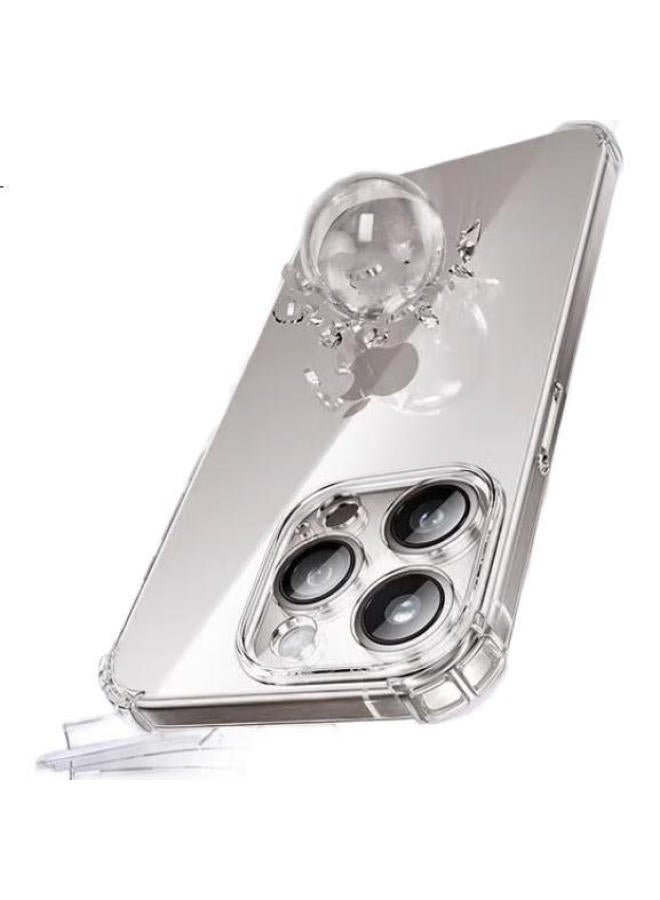 Divi [With Built-In Lens Protector] Phone Case For Apple Iphone 13 Pro Max, Iphone 13 Pro Max Protective Cover With Air Cushion, Shockproof, Ultra-Thin, Full Lens Protection, Silicone Soft Shell - Image 2