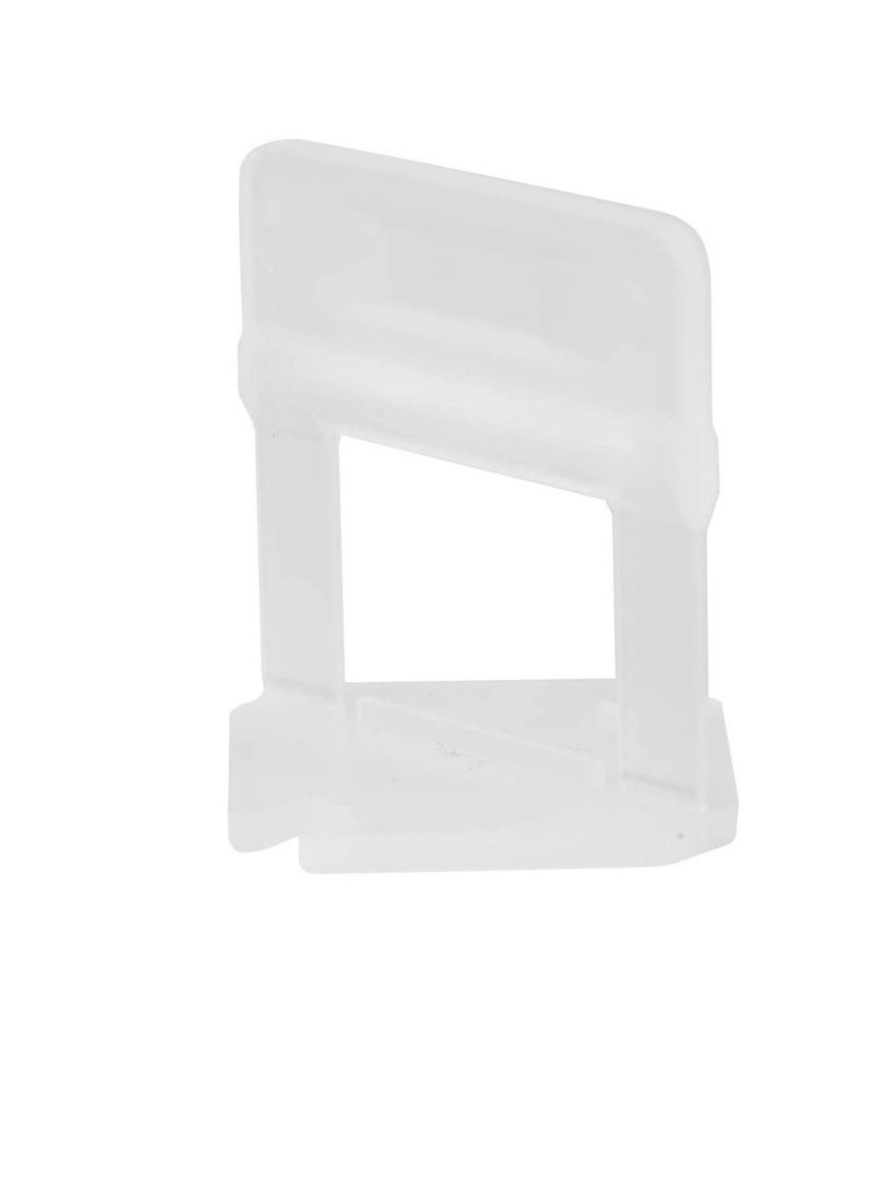 Beorol Beorol Tile Leveling System Tiles Leveler Spacers - Lippage free tile and stone installation for PRO and DIY - Leveling Spacer Clips 100 Pcs Packets - (1.5mm)  - Image 2