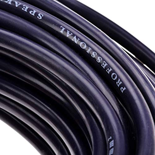 Yuyaokk 2Pack 50 ft Male Speakon to Speakon Cables, Professional 12 Guage AWG Audio Cord DJ Speaker Cable Wire with Twist Lock - 2 Conductor. - Image 3