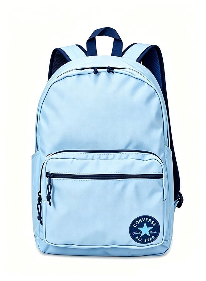 كونفرس CONVERSE الذهاب 2 حقيبة الظهر البحرية ، العودة إلى المدرسة الكلاسيكية الذهاب 2 عمودي سحب الوسادة الهوائية ملونة حقيبة المدرسة - Image 1