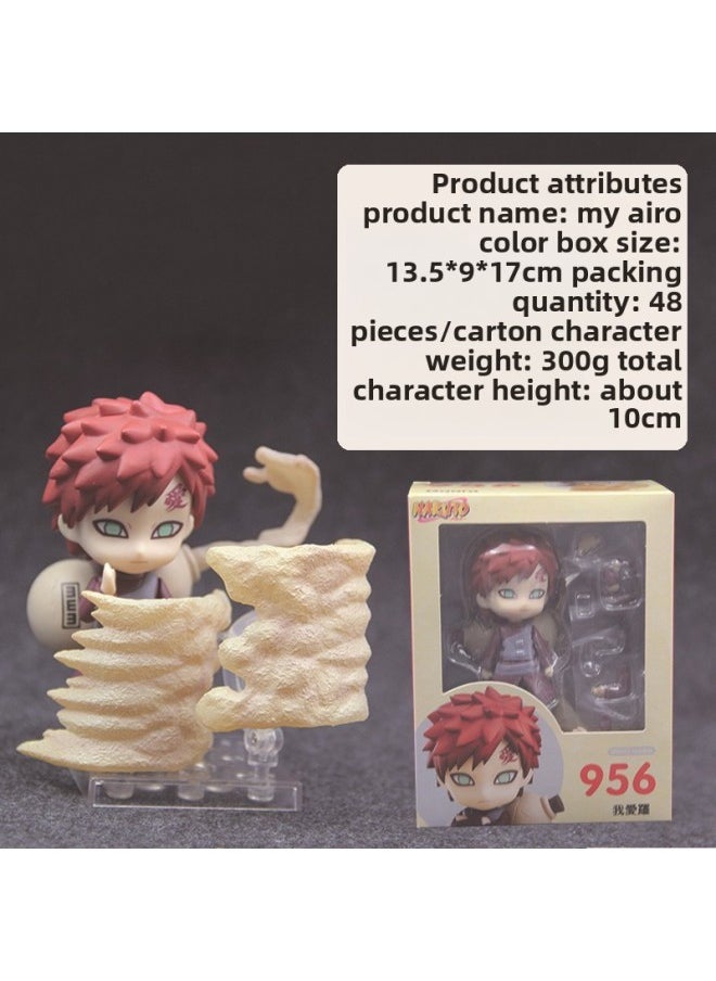 Generic - Movable Face Changing Clay Man JOJO's Wonderful Adventure Volleyball Junior Ghost Extermination Blade Q Edition Animation Game Hand-held-Color:956 I Love Luo - Image 1