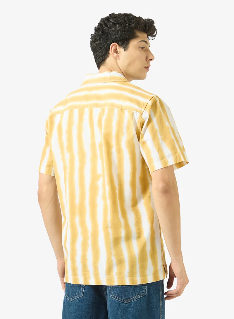 Ripples Mens Resort Collar Shirt