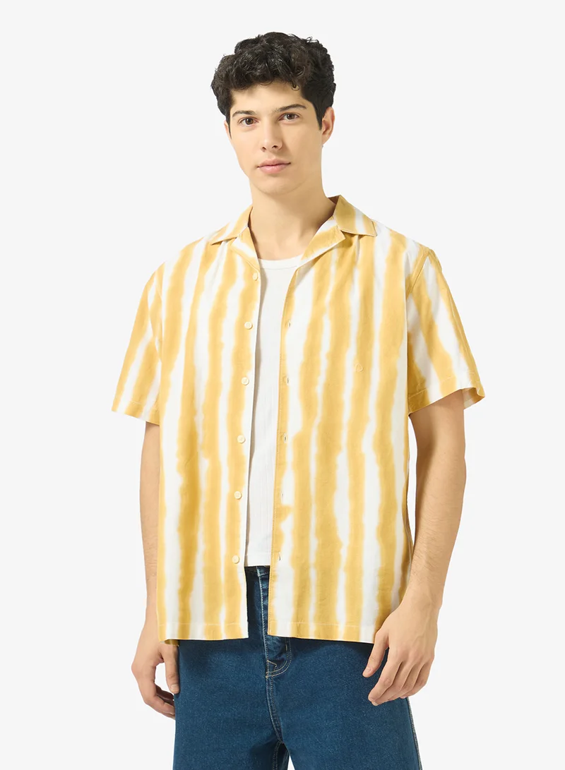 Ripples Mens Resort Collar Shirt