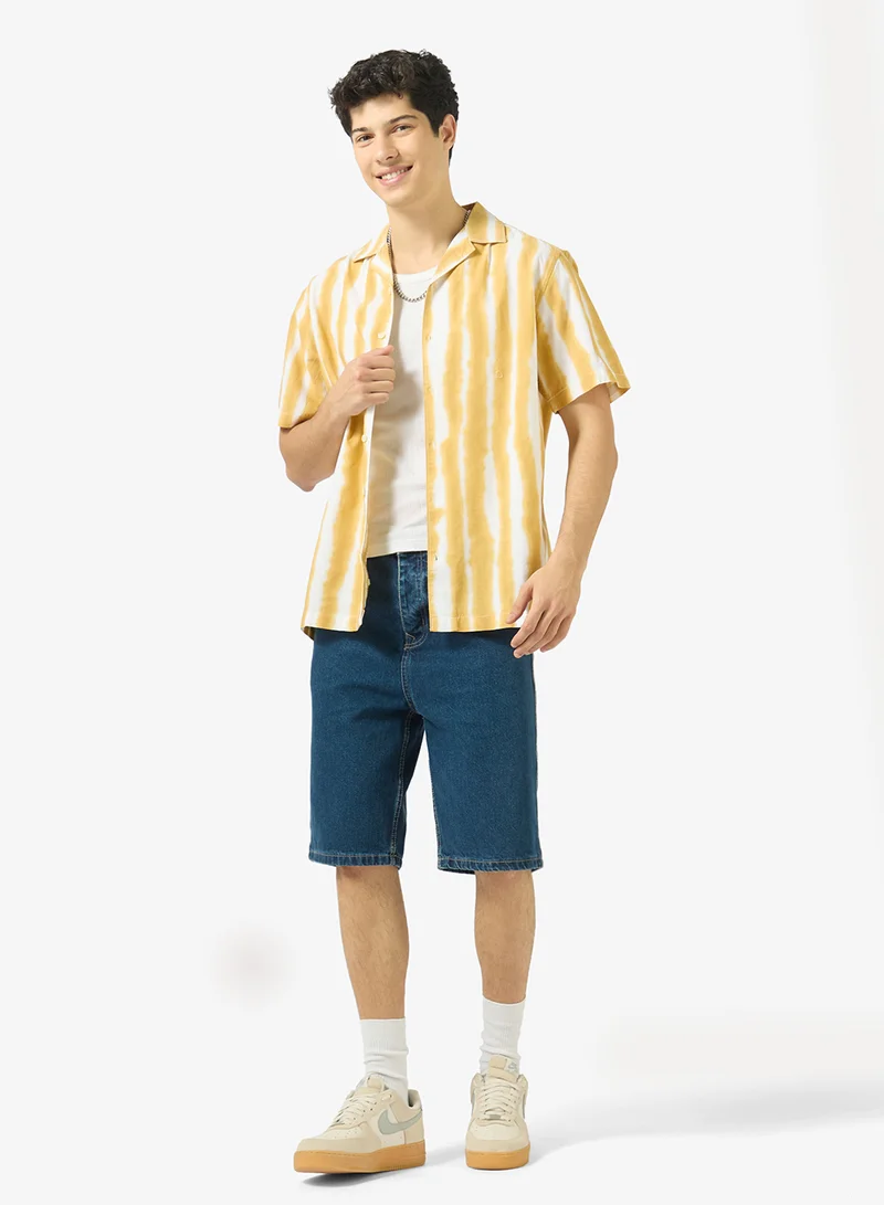 Ripples  Mens Resort Collar Shirt for Men | Best Price UAE