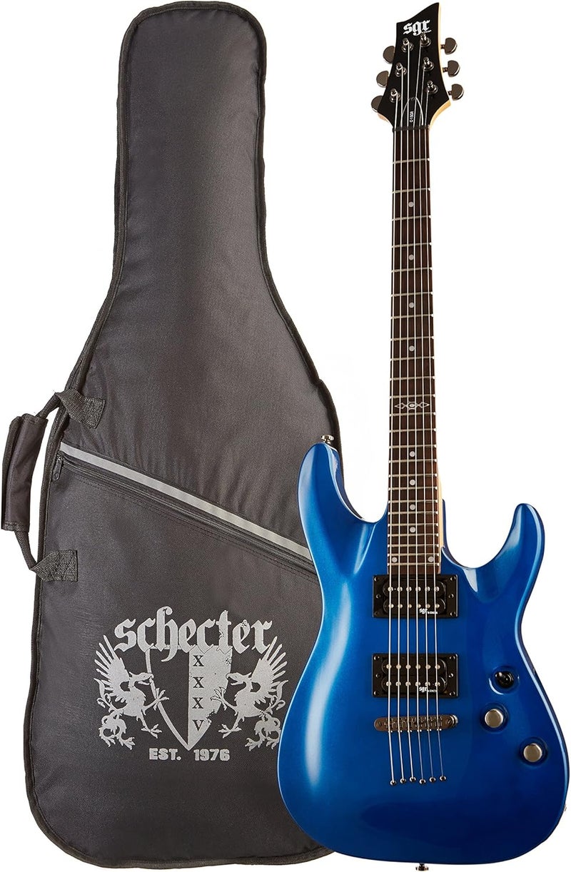 Schecter جيتار كهربائي شيكتر C-1 SGR باللون الأزرق الكهربائي - Image 1