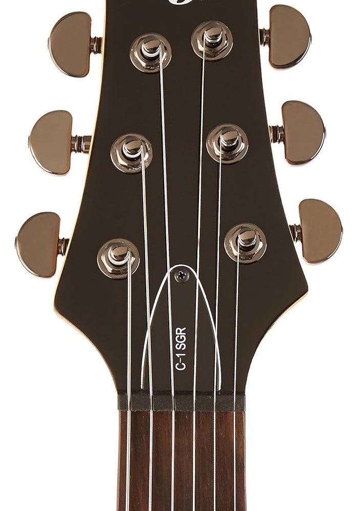 Schecter جيتار كهربائي شيكتر C-1 SGR باللون الأزرق الكهربائي - Image 4