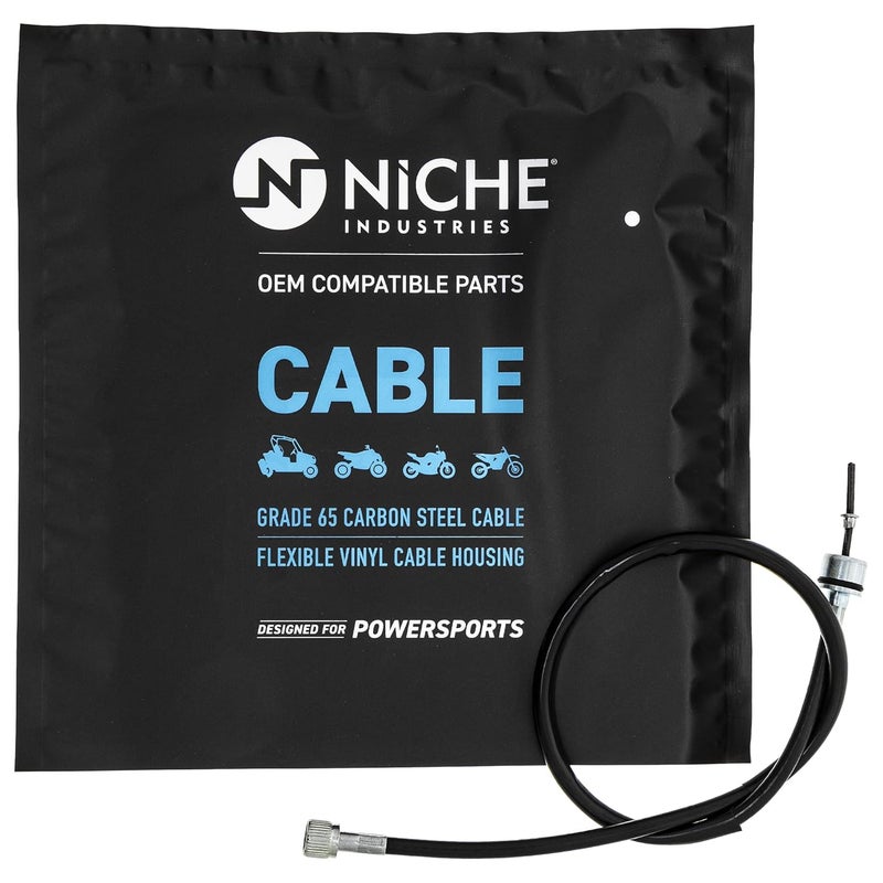 NICHE كابل مقياس السرعة لياماها سيكا 400 XS400R SR500 XS400 XT500 2J2-83560-10-00 12R-83560-00-00 341-83560-01-00 - Image 2